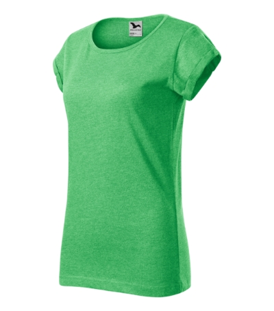 Koszulka damska M164 - Green Melange