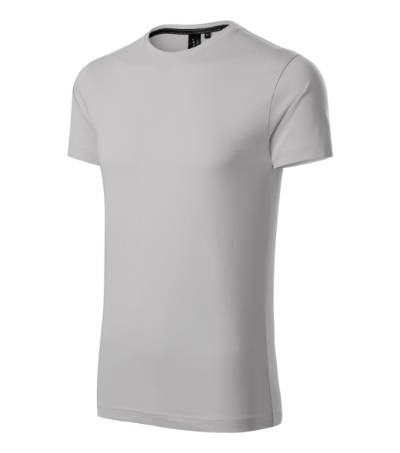 Koszulka meska M153 - silver gray