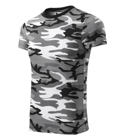Koszulka unisex M144 - camouflage gray