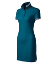 Sukienka damska M271 - petrol blue