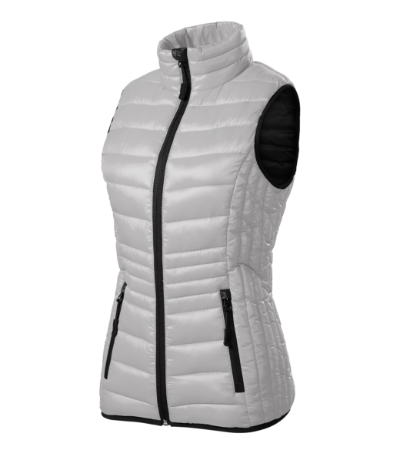 Kamizelka damska M554 - silver gray