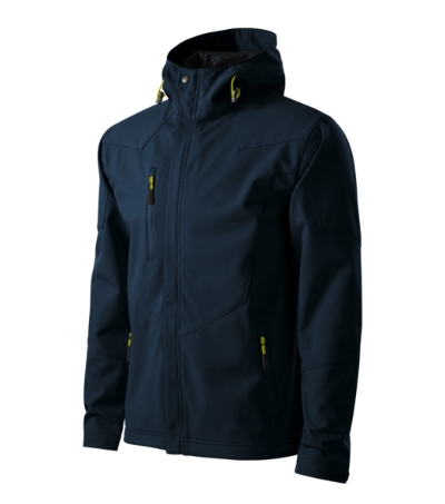Softshell kurtka meska M531 - granatowy