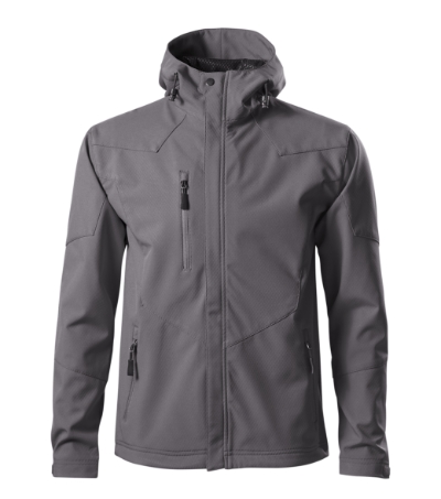 Softshell kurtka meska M531 - stalowy