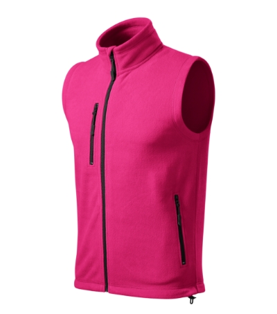 Kamizelka polarowa unisex M525 - czerwien purpurowa