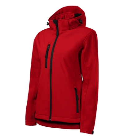 Softshell kurtka damska M521 - czerwony