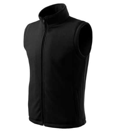 Kamizelka polarowa unisex M518 - czarny