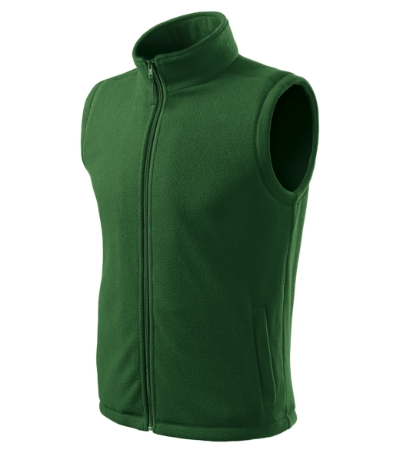 Kamizelka polarowa unisex M518 - Zielen butelkowa