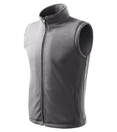 Kamizelka polarowa unisex M518 - stalowy
