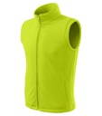 Kamizelka polarowa unisex M518 - limetka