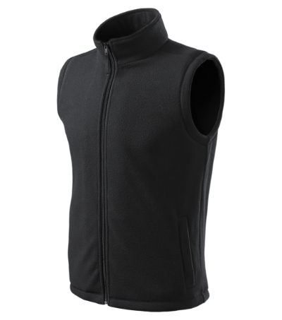 Kamizelka polarowa unisex M518 - ebony gray