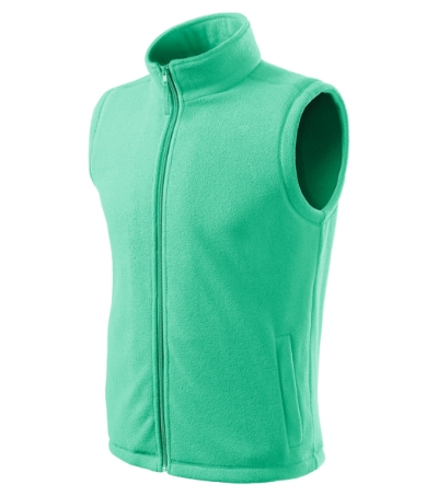 Kamizelka polarowa unisex M518 - mietowy