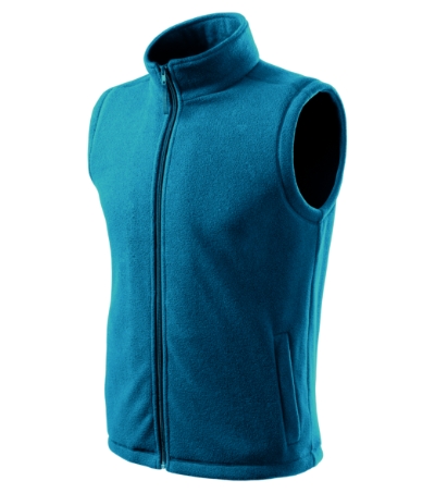 Kamizelka polarowa unisex M518 - petrol blue