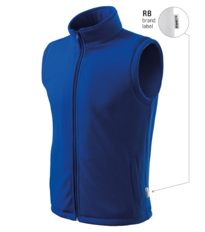 Kamizelka polarowa unisex M518 - chabrowy 05