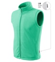Kamizelka polarowa unisex M518 - mietowy 95