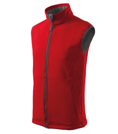 Kamizelka softshell M517 - czerwony