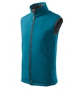 Softshell kamizelka meska M517 - ciemny turkus