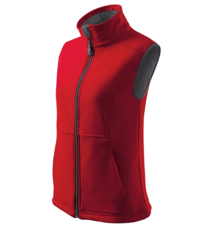 Softshell kamizelka damska M516 - czerwony