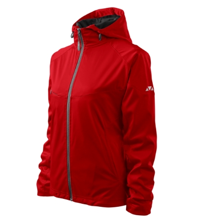 Softshell kurtka damska M514 - czerwony