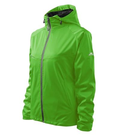 Softshell kurtka damska M514 - green apple