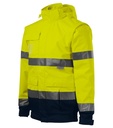 Kurtka unisex M5V2 - fluorescencyjny zolty