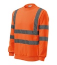 Bluza unisex M4V6 - Fluorescencyjny pomaranczowy