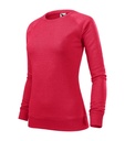 Bluza damska M416 - Czerwony melanz