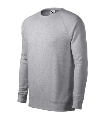 Bluza meska Malfini Merger M415 - srebrny melanz