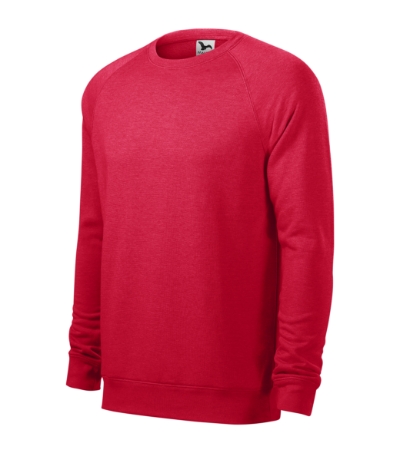 Bluza męska M415 - Red Melange