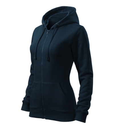 Bluza damska Malfini M411 Trendy Zipper - granatowy