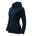 Bluza damska Malfini M411 Trendy Zipper - granatowy