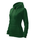 Bluza damska Malfini M411 Trendy Zipper - zielen butelkowa