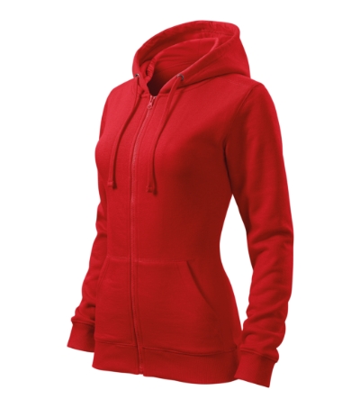 Bluza damska Malfini M411 Trendy Zipper - czerwony