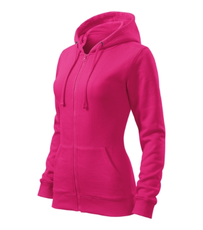 Bluza damska Malfini M411 Trendy Zipper - Purpurowa