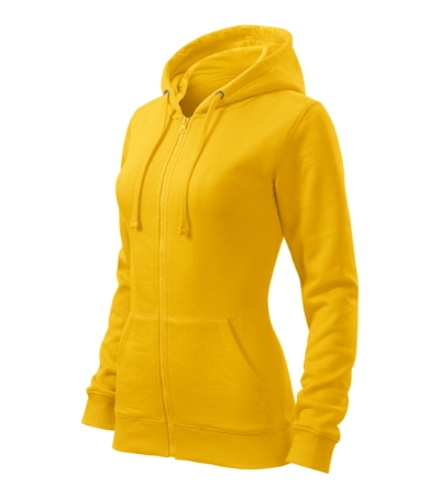 Bluza damska Malfini M411 Trendy Zipper - zolty
