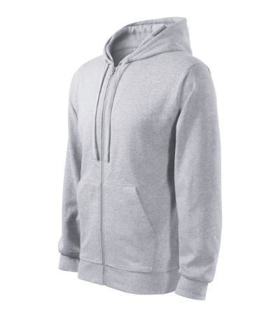 Bluza meska M410 - jasnoszary melanz