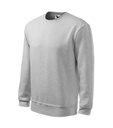 Bluza meska/dziecieca M406 - jasnoszary melanz