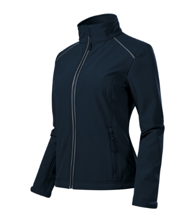 Softshell kurtka damska M537 - granatowy