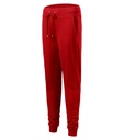 Spodnie dresowe damskie M615 - Czerwony
