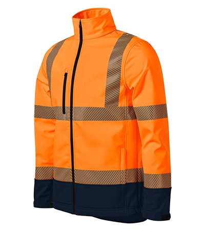 Softshell kurtka unisex M5V3 - fluorescencyjny pomaranczowy