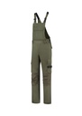 Spodnie robocze ogrodniczki unisex MT67 - army
