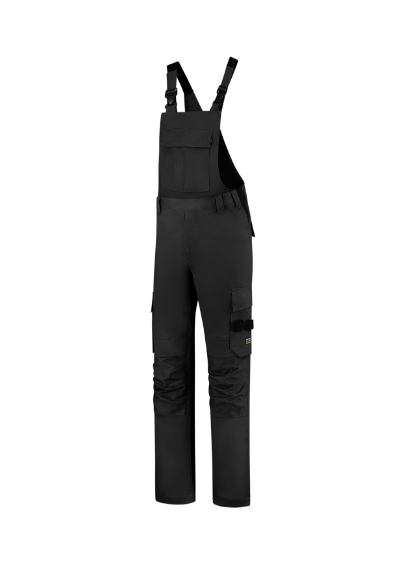 Spodnie robocze ogrodniczki unisex MT67 - czarny