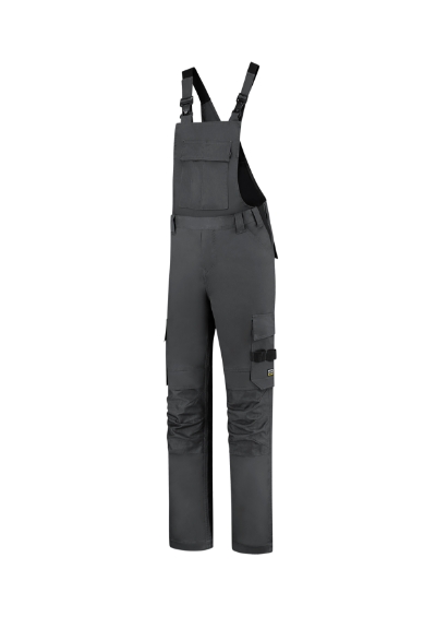 Spodnie robocze ogrodniczki unisex MT67 - ciemnoszary