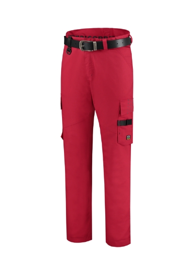 Spodnie robocze unisex MT64 - czerwony