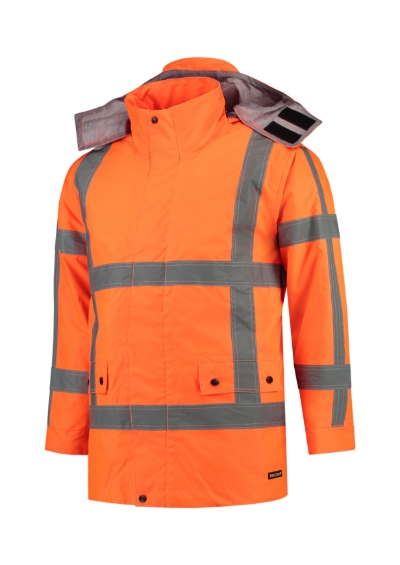 Kurtka robocze unisex MT50 - fluorescencyjny pomarańczowy
