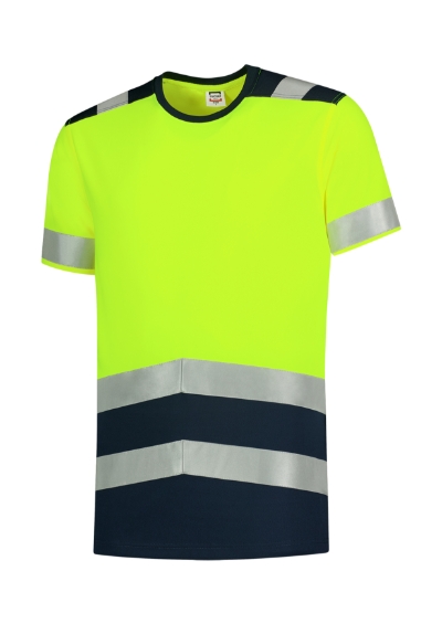 Koszulka unisex MT01 - fluorescencyjny zolty