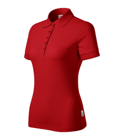 Polo damskie MR23 - Czerwony
