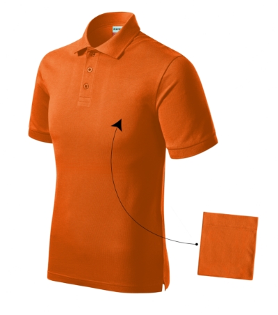 Koszulka polo meska MR20 - pomaranczowy