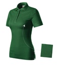 Koszulka polo damska MR21 - zieleń butelkowa