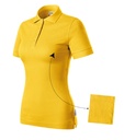 Koszulka polo damska MR21 - zolty 04 (brand label)
