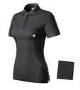 Koszulka polo damska MR21 - ebony gray